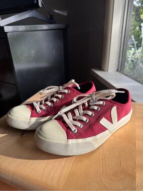 Red Veja Sneakers